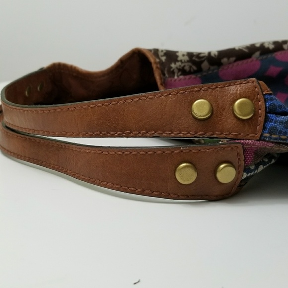 Fossil Long Live Vintage Patchwork Hobo Bag - Picture 6 of 8